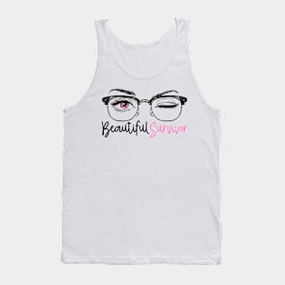 'Beautiful Survivor' Cancer Awareness Shirt Tank Top